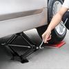 2Ton Mechanical Manual Scissor Jacks With Stabilizer Base & Handle For Car/SUV Tire Replacement And Emergency Roadside Repair