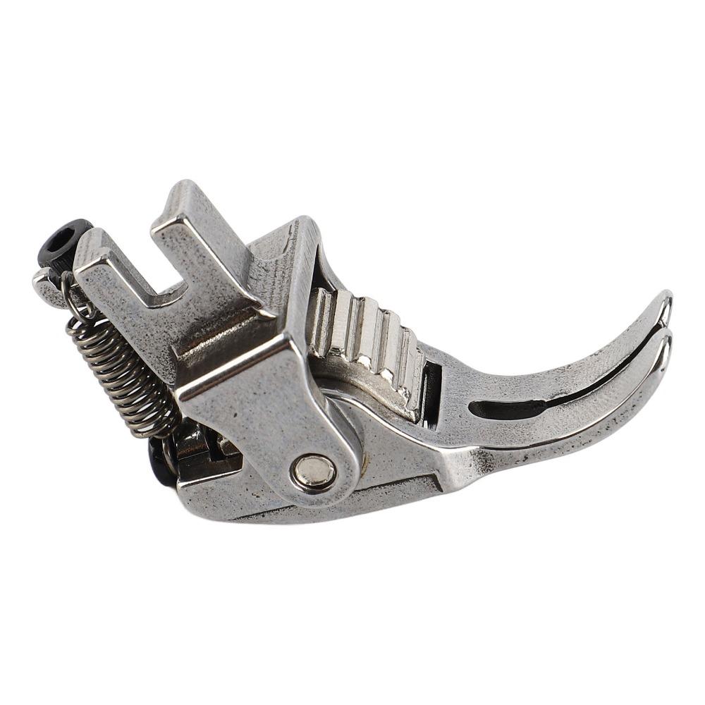 Steel Wheel Sewing Machine Foot Snap-On Roller Presser Foot Multiple Layers