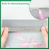 Нержавеющая сталь DIY Алмазная живопись Линейка для разметки Крестик Однотонный Инструменты для алмазной живописи Инструменты для вышивки крестом Квадратная линейка