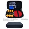 EVA Ping Pong Paddle Case Black Grey Hard Shell Storage Bag  Ping Pong Paddle
