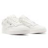 Reebok Kakao X  Club C Series Synthetic Leather Comfortable Low-Top Sneakers Unisex Sneakers White Pink GV8584