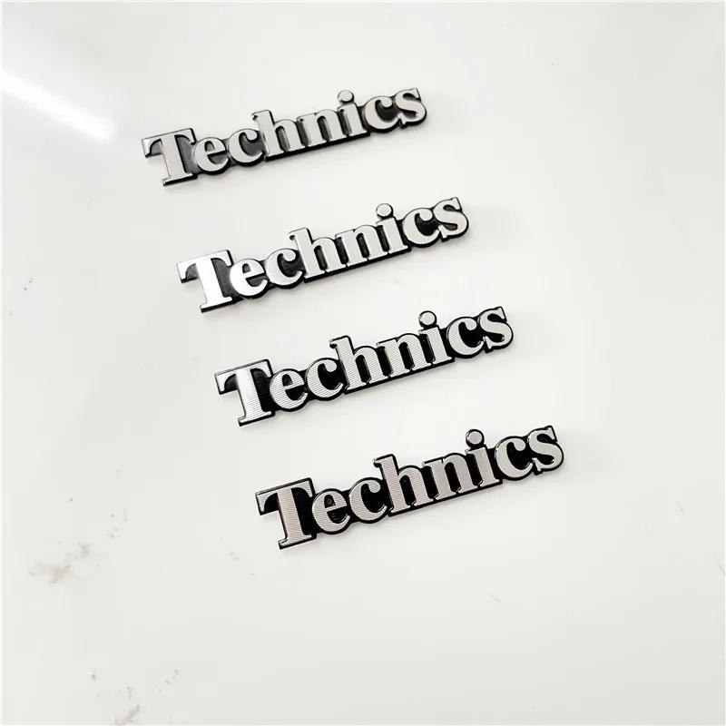 4X Техник Динамик 46x9мм алюминиевая наклейка стайлинг автомобиля technics значок эмблема динамика стерео Наклейка Автоаксессуары