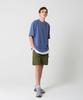 MOZMOZ [M-3Xl] Unisex Basic Cotton Cargo Shorts_Khaki