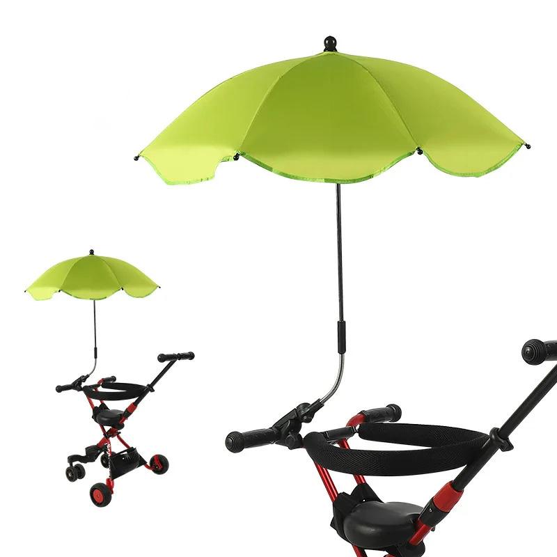 Universal Baby Parasol Baby Stroller Sun Shade Sun Protection Sun Shade for Strollers Waterproof Umbrella for Trolley