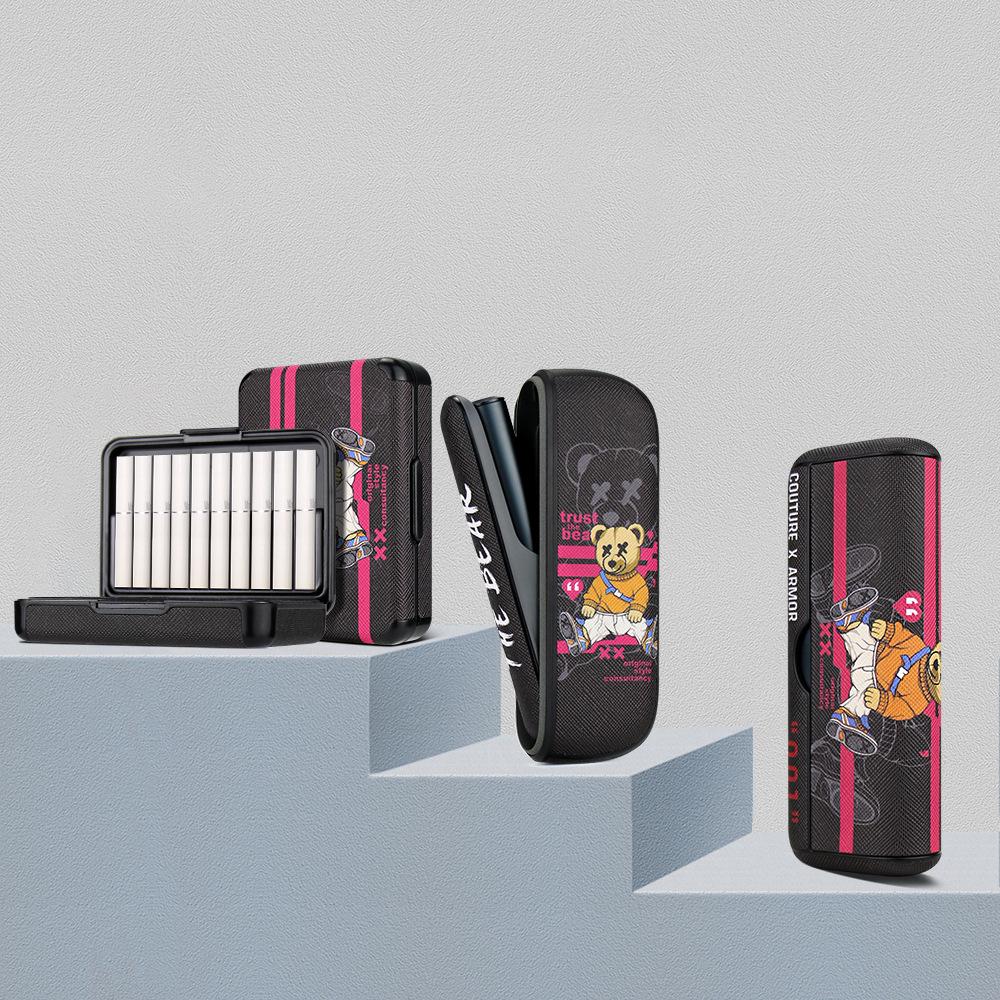 Кожаный чехол для IQO ILUM PRIME ONE - Вмещает 20 стиков SMARTCORE