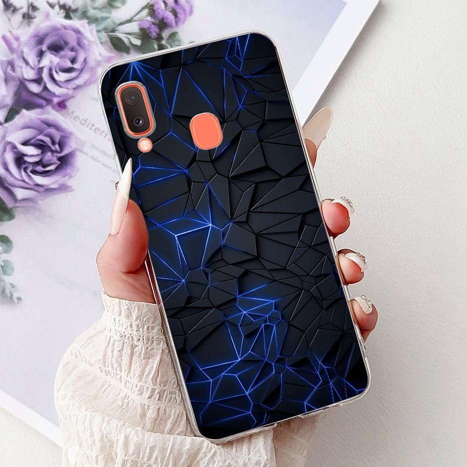 Чехол для Samsung Galaxy A20e SM-A202F Популярный Модный Расписной Чехол Мягкий Силиконовый Чехол для Телефона Для Samsung A20e A202F Fundas Coque