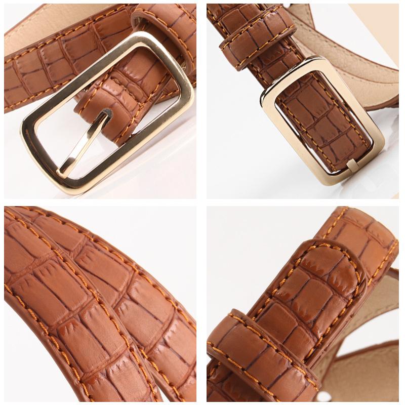 Новый женский ремень Модный Простой и Универсальный Повседневный Платье Джинсы Пальто Ремень Женский