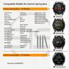 2.3mm Large Diameter Spring Bars for Garmin Watch 20 22 26mm Length 304 Stainless Steel 1000pcs Bag