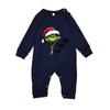 Christmas Prints Family Matching Long Sleeve Tops+Pants Set Family Matching Sets