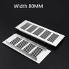 15cm-60cm Aluminum Alloy Air Vent Perforated Sheet Web Plate Ventilation Grille For Closet Shoe cupboard Decorative cover