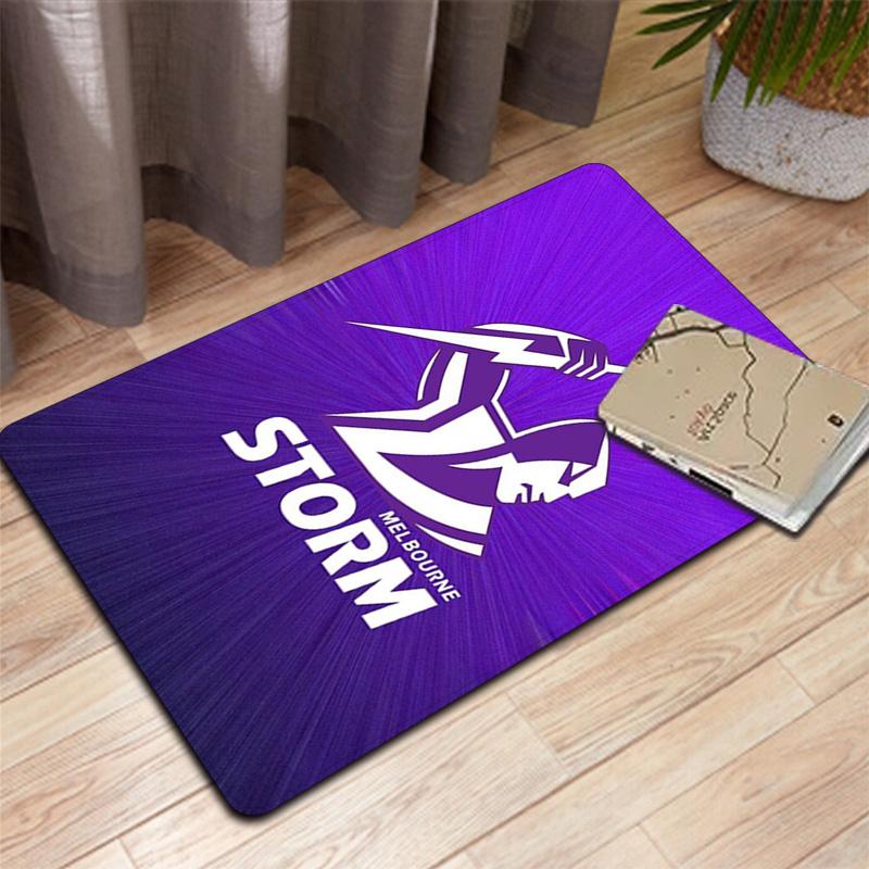 Melbourne Storm print Rug Floor Mat for Living Room or Bedroom Soft and Comfortable Carpet a Gift for Birthday and Holiday.ZFF0913325