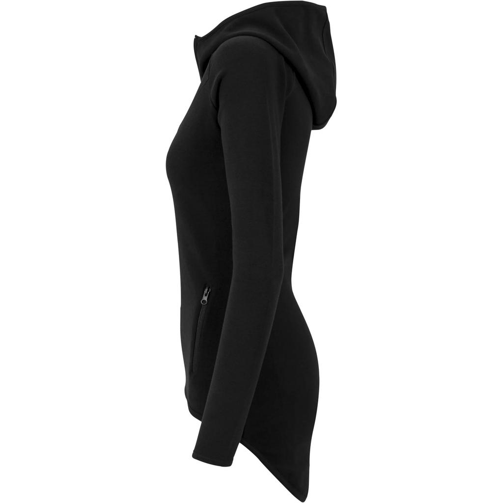 Urban Classics Womens/Ladies Interlock Athletic Full Zip Hoodie