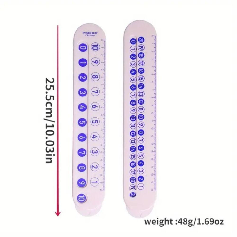 Канцелярские принадлежности Линейка для разложения чисел Раннее образование Линейка для учеников Прямая линейка для учеников