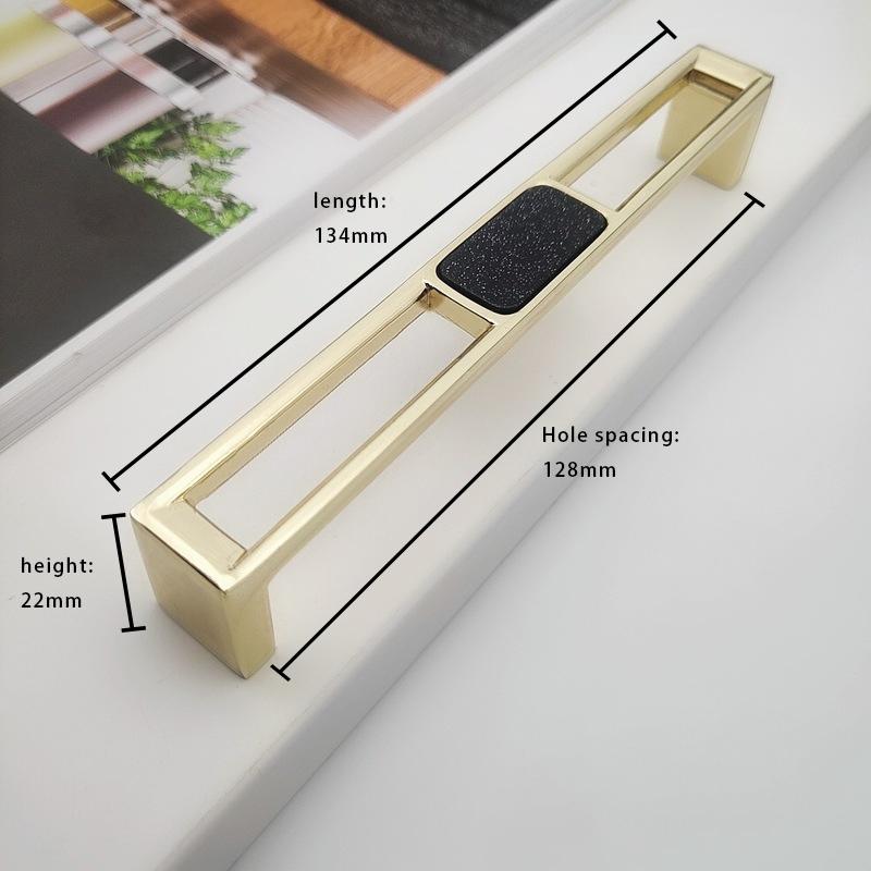 Дверные ручки и ручки из цинкового сплава для корпуса шкафа, элегантные ручки для мебели из смолы, ручки для ящиков кухонных шкафов, рычаги для внутренней отделки