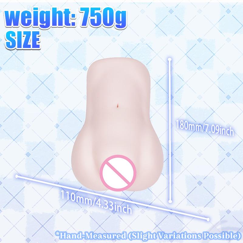 Japanese Anime Style Male Masturbator, 4 Layers of Material, Super Thick Fleshy Adult Masturbation Cup Sex Toy, Pocket Pussy 18+