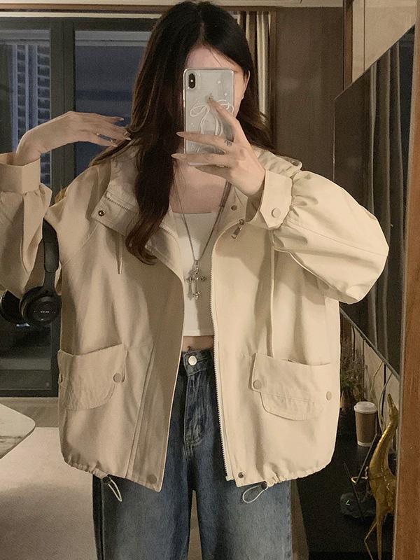 Ветровка с капюшоном свободного кроя Off-White