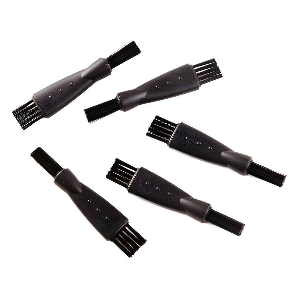 Двойная щетка для чистки бритвы и машинки для стрижки — инструмент для удаления пыли с мелкой бытовой техники