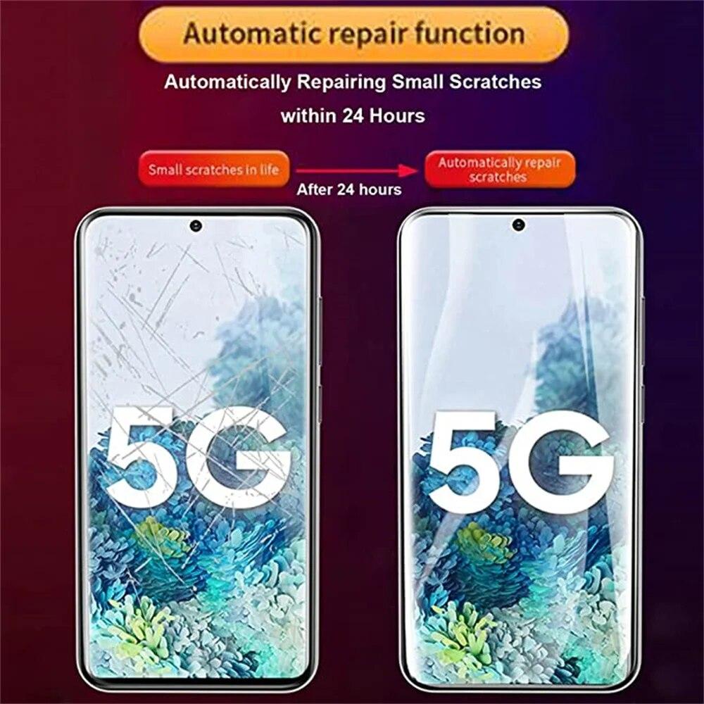 Защитная пленка для экрана Samsung Galaxy A54 5G A52 A51 A71 A70 A50 A53 A14 A13 A12 A34 A73 A72 A22 A50 A33 A32, гидрогелевая пленка