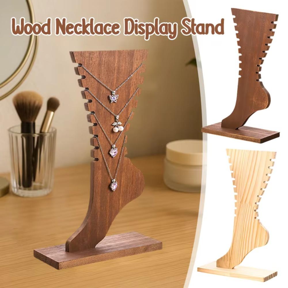 Large Capacity Fashion Jewelry Display Stand Foot Shaped Jewelry Display Props Tabletop