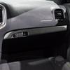3Pcs Carbon Fiber Interior Passenger Dashboard Cover Trim For Dodge Charger