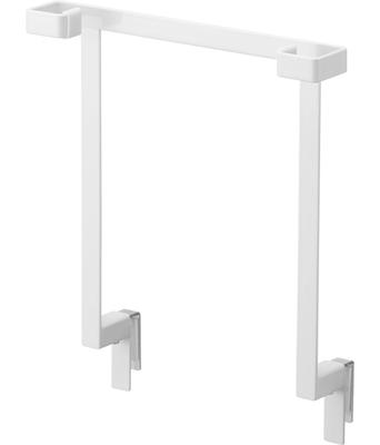 Hanger для пластиковых пакетов, белый, W22 x D8.1-10 x H25.6cm, Под раковину, Tower, 10332