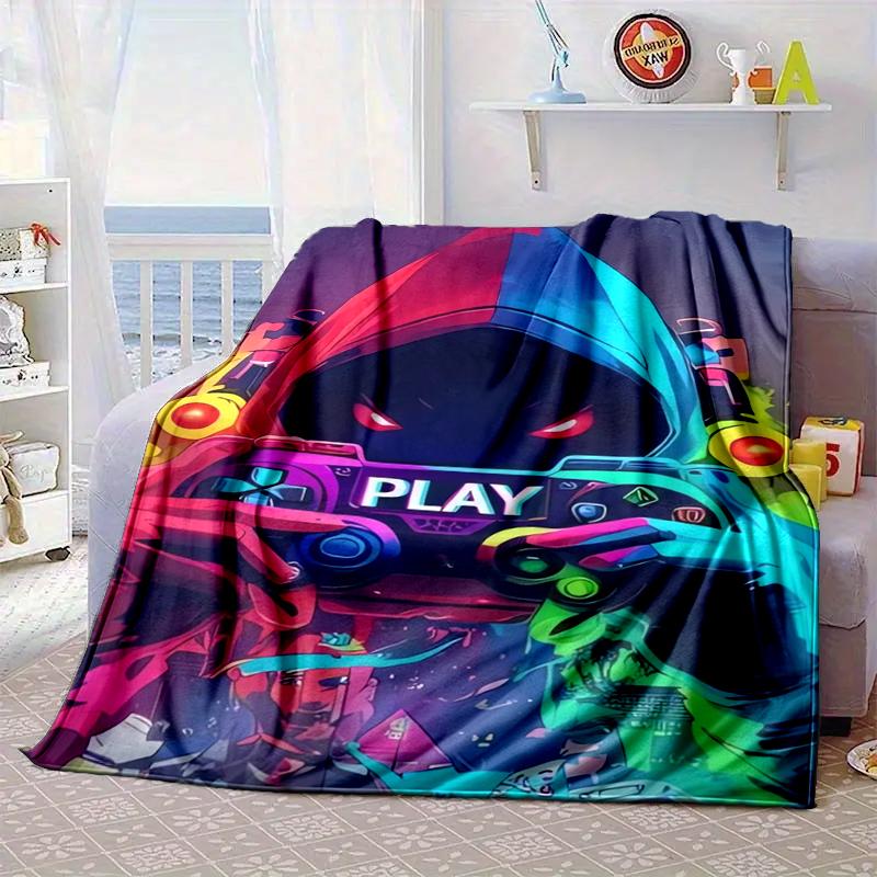 Cyberpunk Gaming Hero Blanket Flannel Blanket Throw Blanket Sofa Cover Blanket Soft Premium Blanket Picnic Blanket Tv Blanket Gifts