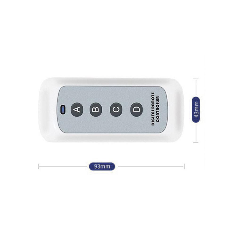 433 МГц RF дублирующий пульт дистанционного управления/4 кнопки беспроводной пульт дистанционного управления 500M-DC12V