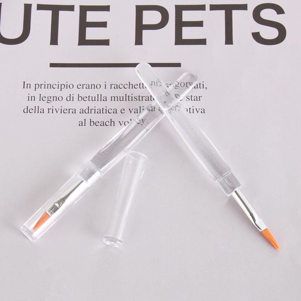 Hot sale Crystal Handle Makeup Tool Lipstick Lip Brushes Flexible Applicator