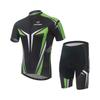 XINTOWN Mens Short Sleeve Cycling Jersey Set Biking Clothing Road Bike