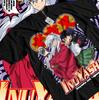Inuyasha T-shirt Kagome Higurashi Sesshomaru Red Moon Inu Yasha Anime Shirt
