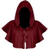 Mysterious Death Cloak Flax Hooded Cloak Movie Cloak Cosplay