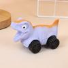 Stretchable Car Cartoon Fidget Toy with Wheel Cute Pinch Toy Dinosaur Squeeze Toy  Kids Tricky Doll