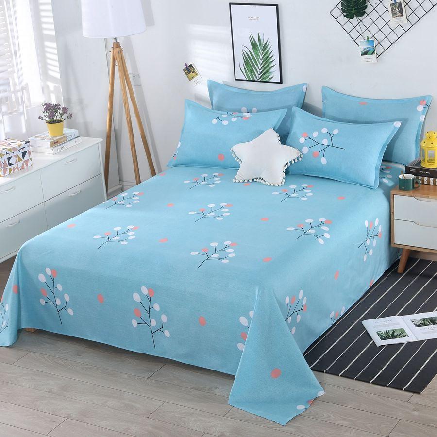 Simple Thickened Bed Sheets for All Seasons, Single and Double Bed Sheets In Multiple Specifications