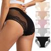 Sexy Lace Flower Women's Underwear High Waist Hollow Fashion Underwear Women's Breathable Comfortable Triangle Panties