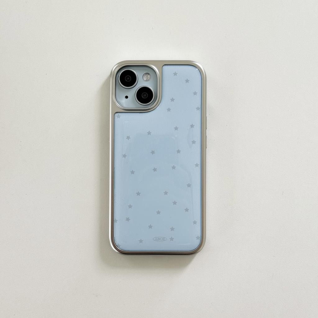 ГОРЯЧИЙ Роскошный Синий Чехол Clmj BLUE STAR для iPhone 17 16e 16 15 14 13 12 11 Pro Max X XR XSMAX 8 7 Air Plus Роскошный Прозрачный Мягкий