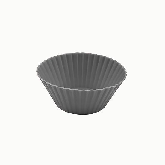 10Pcs Silicone Muffin Cups Non-Stick Cake Mold Food-Grade Reusable Cupcake Liners for Baking Pancakes Candies Muffins