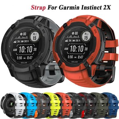 Для Garmin Instinct 2X силиконовый ремешок для часов Garmin Instinct 2X Сменный ремешок на запястье