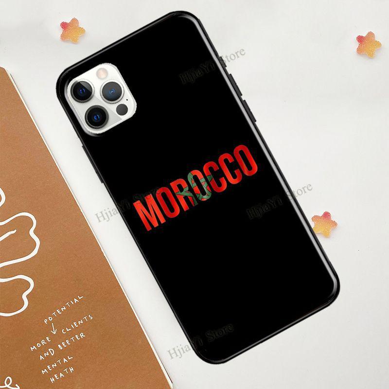 Чехол с флагом Марокко для iPhone 13 Pro Max 12 mini 11 Pro Max 6S 7 8 Plus SE 2020 X XR XS Max, чехол для телефона