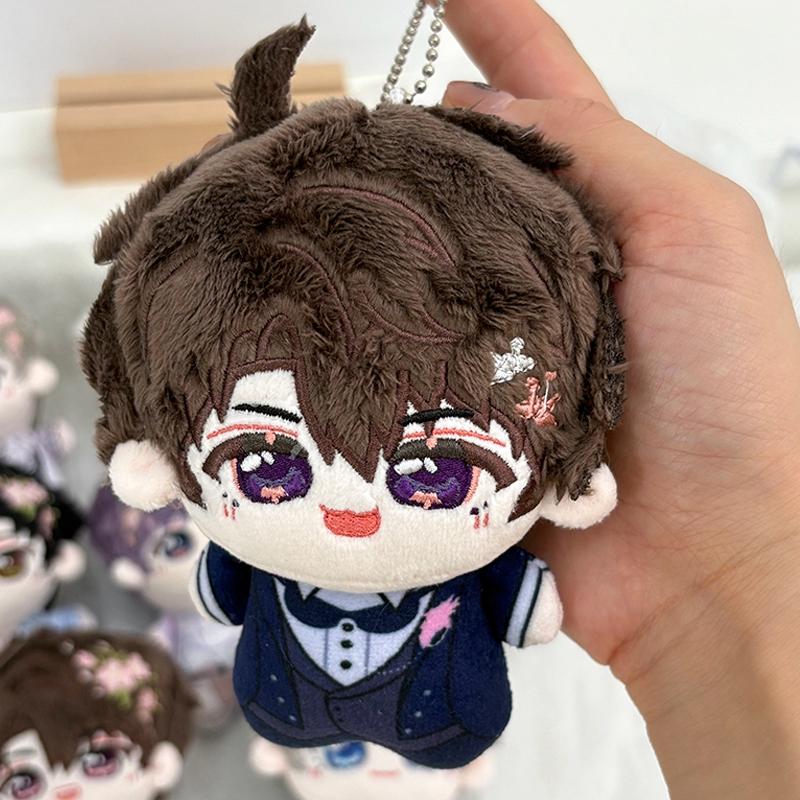 Cute Love and DeepSpace Plush Dolls Sylus Rafayel Zayne Xavier Flower Series Plush Dolls Figurines Fans Kids Gifts