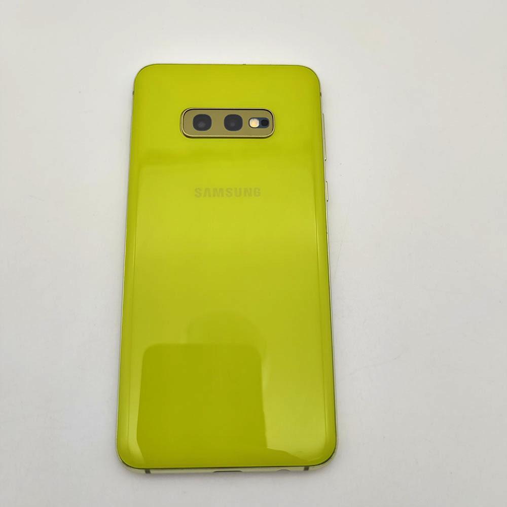 Восстановленный Samsung Galaxy S10E G970F G970U Оригинал Разблокированный Восьмиядерный 6 ГБ ОЗУ 128 ГБ ПЗУ 16 МП 5,8'' 3100 мАч Смартфон с одной/двумя SIM-картами