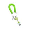 Colorful Cellphone Charm Retractable Spring Coil Keychain Stretch Cord Phone Chain Bag Pendant Convenient Accessory