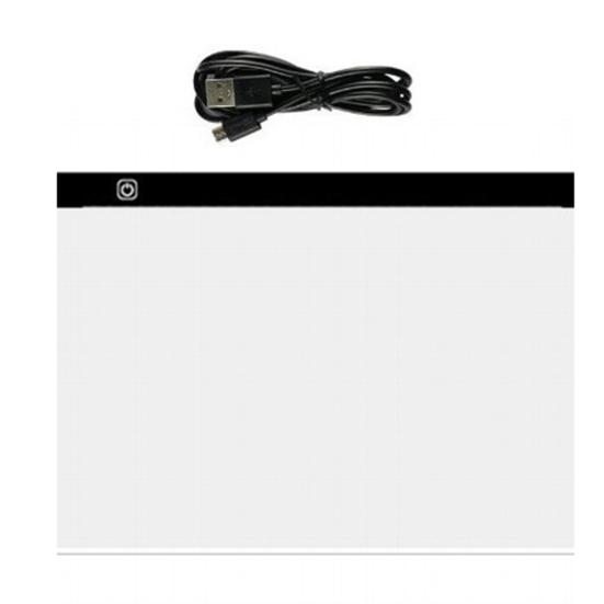 Светодиодная копировальная доска А4 Чертежная доска Трафареты для рисования Анимация Ультратонкий дизайн Копировальные инструменты с регулируемой яркостью