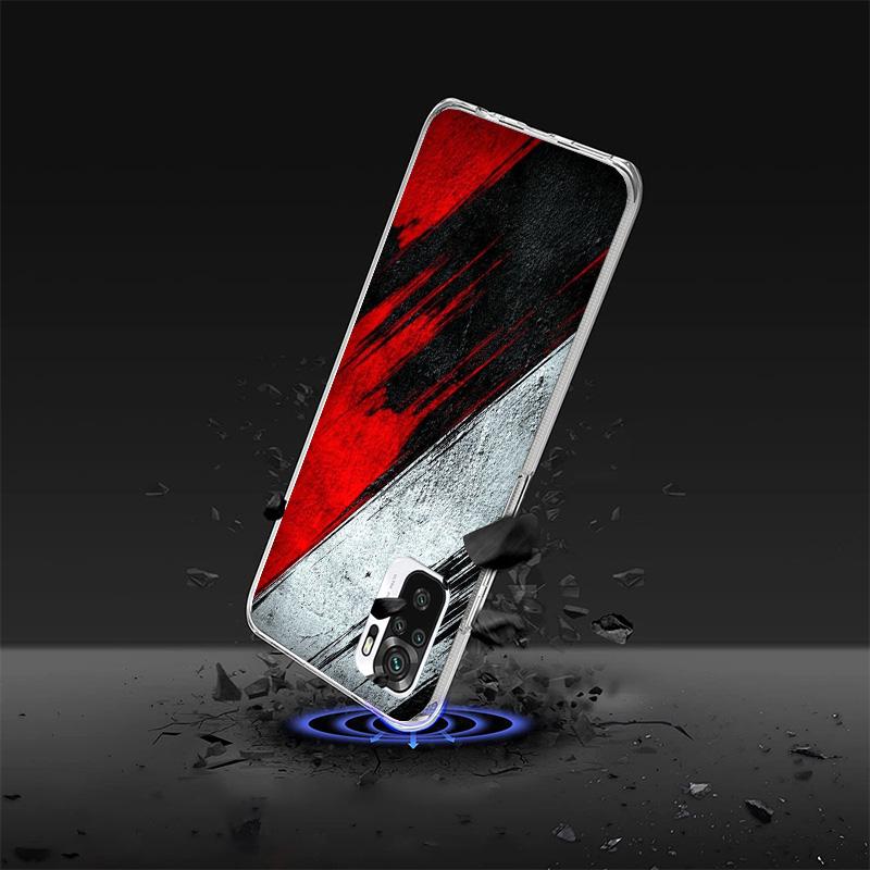 Чехол для телефона с флагом Польши для Xiaomi Redmi Note 15 14 13 12 11 10 Pro Plus 14S 12S 11S 11T 11E 10S Мягкий чехол-бампер Redmi No