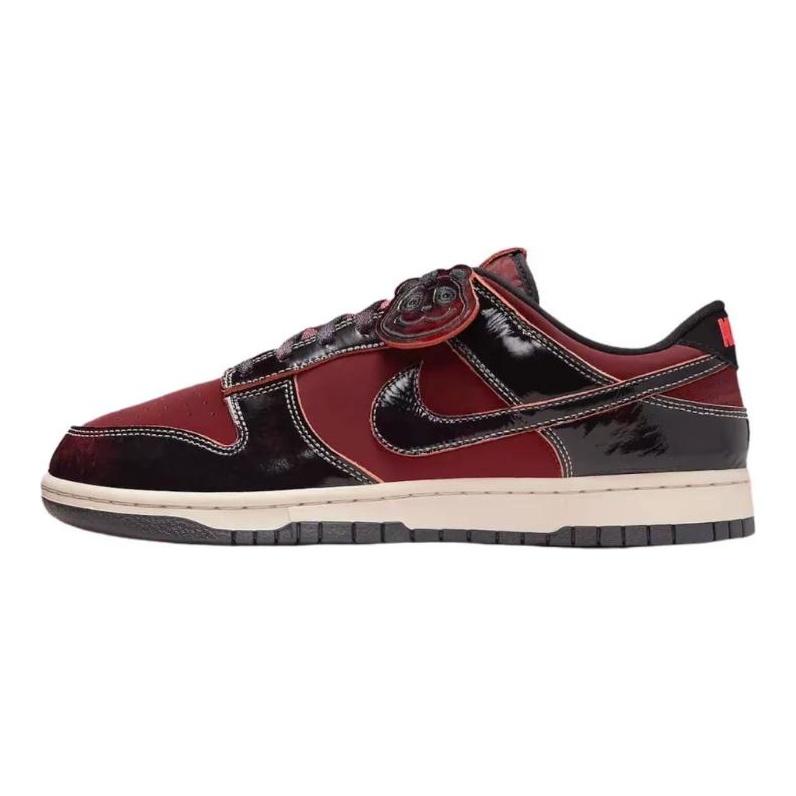 Nike Dunk Low SE Panda-Monium Pack - Team Red Унисекс Кроссовки Темно-Командно-Красный Университетский-Красный Солнечно-Красный HQ1965-600