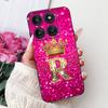 Чехол для Motorola Edge 60 Pro 2025 Роскошные Буквы Короны Мягкий Силикон Черная Крышка Телефона Для Moto Edge 60 Fusion 60s Edge60 Funda