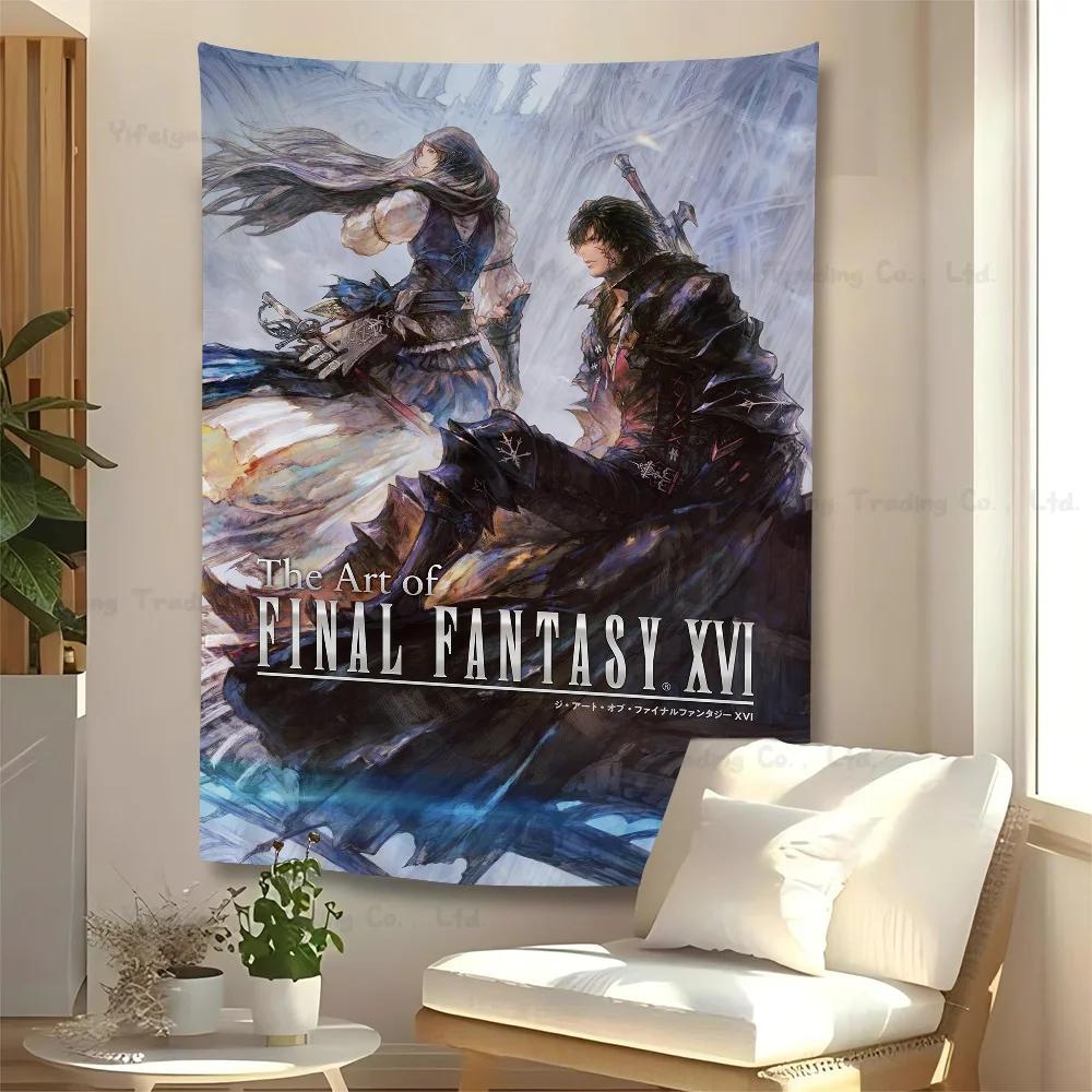 Game Final FFantasy Vii Cartoon Tapestry Bohemian Wall Tapestries Mandala Wall Hanging Sheets