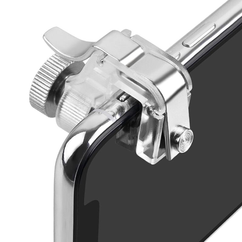 Металлический смартфон, мобильный игровой триггер для мобильного геймпада PUBG, кнопка огня, клавиша прицеливания L1 R1 Shooter