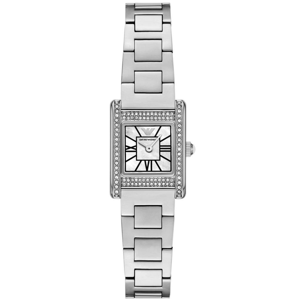 Emporio Armani AR11662 Genni Stainless Steel Mother Of Pearl Dial Ladies Watch