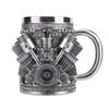 Engines Coffee Mug Stainless Steel Mug Resin Personalized 3D Engines Mug 15oz Water Cup for Boyfriend Or Dad Gift