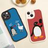 Для iPhone Noot noot pingu Чехол для телефона для iPhone 14 13 11 12 Pro MAX 13 12 MiNi 7 8 plus iphone 14 13 PRO XS XR Чехлы из овчины